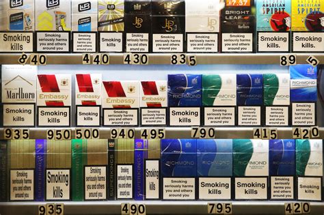 how much are the cheapest cigarettes in uk